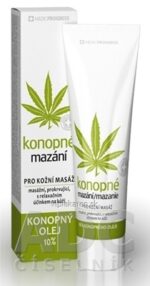 Konopné mazanie 10% konopného oleja 1x100 ml