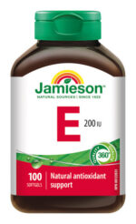 Jamieson Vitamín E 200 IU 100 kapsúl