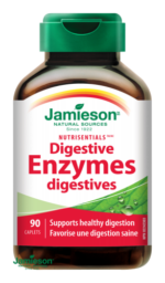 Jamieson Tráviace enzýmy Nutrisentials 90 tabliet