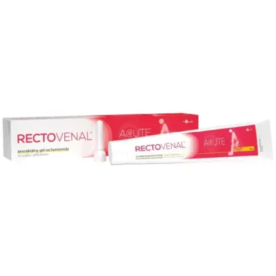 RECTOVENAL ACUTE anorektálny gél na hemoroidy, s aplikátorom 50 g – Obrázok 2