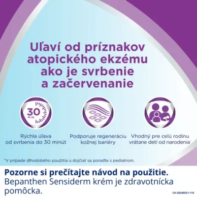 Bepanthen Sensiderm krém 20 g – Obrázok 2