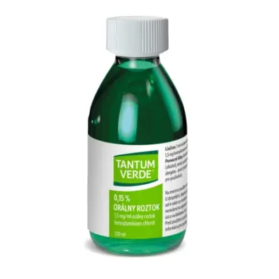 TANTUM VERDE 0,15 % roztok 120 ml – Obrázok 2