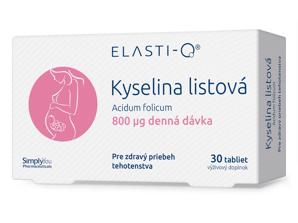 323_eq-kyselina-listova-800mg-30tbl-sk-rgb Elasti-Q KYSELINA LISTOVÁ 800 μg 30 tabliet – Obrázok 1