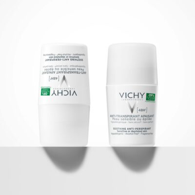 VICHY Antiperspirant 48h roll-on na citlivú pokožku 50 ml – Obrázok 5