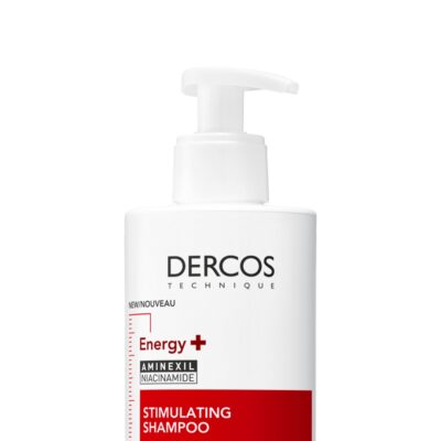 VICHY DERCOS ENERGY+ Stimulujúci šampón 400 ml – Obrázok 2