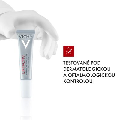 VICHY LIFTACTIV H.A. očný krém 15 ml – Obrázok 2
