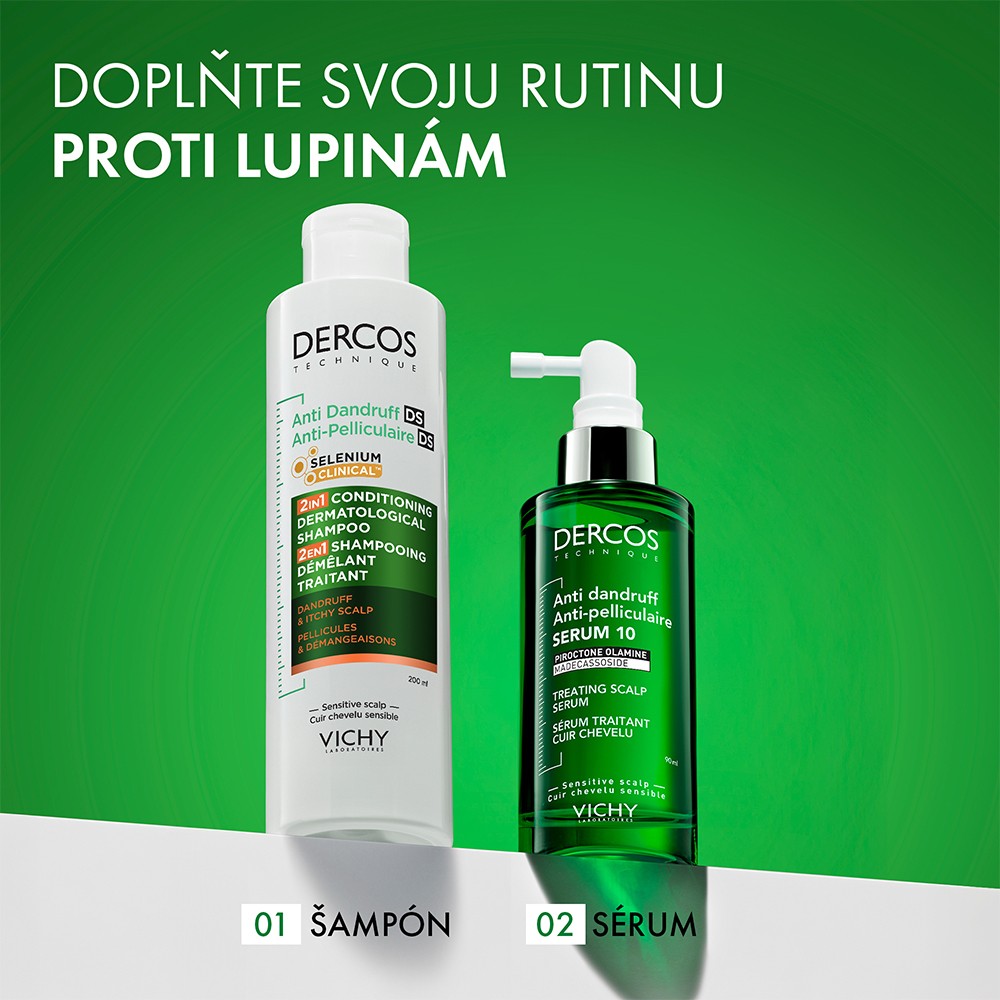 VICHY DERCOS SERUM 10 ošetrujúce sérum proti lupinám 90 ml – Obrázok 6