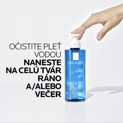 LA ROCHE-POSAY EFFACLAR čistiaci gél 400 ml – Obrázok 3