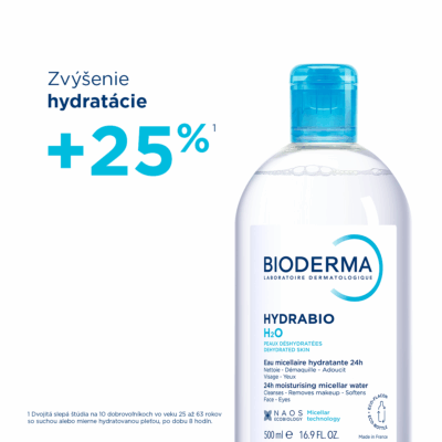 BIODERMA Hydrabio H2O micelárna voda 500 ml – Obrázok 4