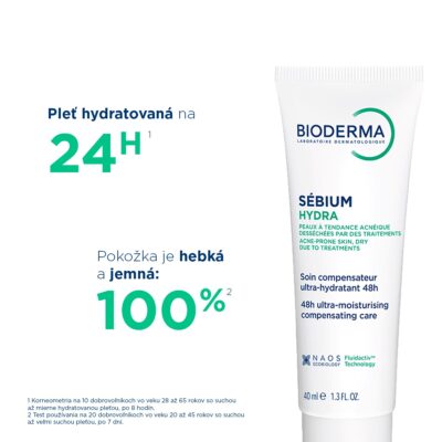 BIODERMA Sébium Hydra hydratačný krém 40 ml – Obrázok 3