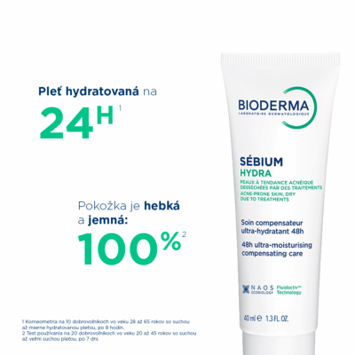 BIODERMA Sébium Hydra hydratačný krém 40 ml – Obrázok 3