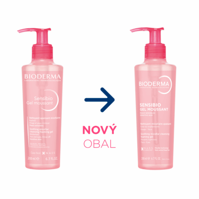 BIODERMA Sensibio Gel moussant čistiaci gél pre citlivú pleť 200 ml – Obrázok 2