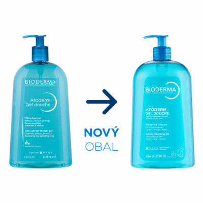 BIODERMA Atoderm Sprchový gél 1 l – Obrázok 2