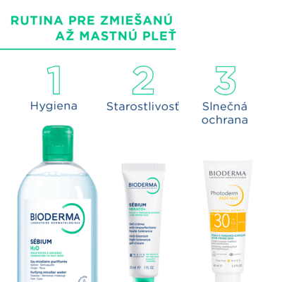 BIODERMA Sébium H2O micelárna voda  2x500 ml – Obrázok 2