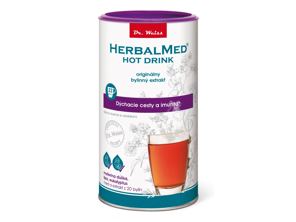 368_herbalmed-hotdrink-dr-weiss-materidouska-lipa-tubus-new-rgb-sk HERBALMED HOT DRINK dýchacie cesty a imunita 180 g – Obrázok 1