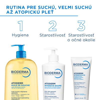 BIODERMA Atoderm Intensive baume telový balzam 45 ml – Obrázok 2