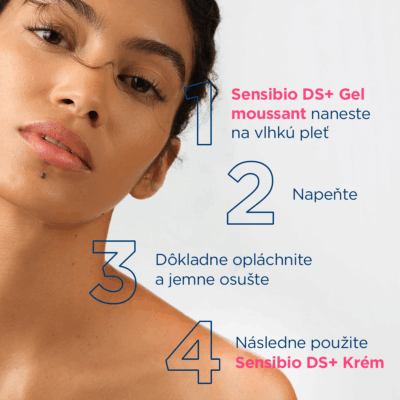 BIODERMA Sensibio DS+ Gel moussant čistiaci gél 200 ml – Obrázok 6