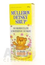 MÜLLEROV DETSKÝ SIRUP so skorocelom a materinou dúškou 1x320 g