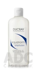 DUCRAY SQUANORM Šampón proti suchým lupinám 200 ml