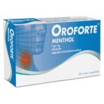 OROFORTE menthol 20 tvrdých pastiliek – Obrázok 2