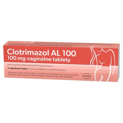Clotrimazol AL 100 mg 6 vaginálnych tabliet – Obrázok 3