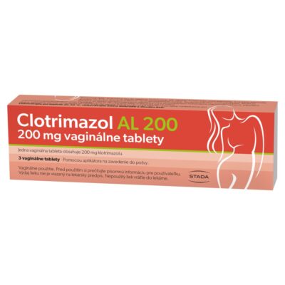 Clotrimazol AL 200 mg 3 vaginálne tablety – Obrázok 3