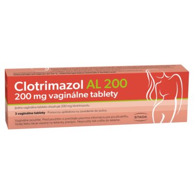 Clotrimazol AL 200 mg 3 vaginálne tablety – Obrázok 2