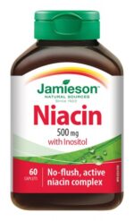 Jamieson Niacín 500 mg s inozitolom 60 tabliet