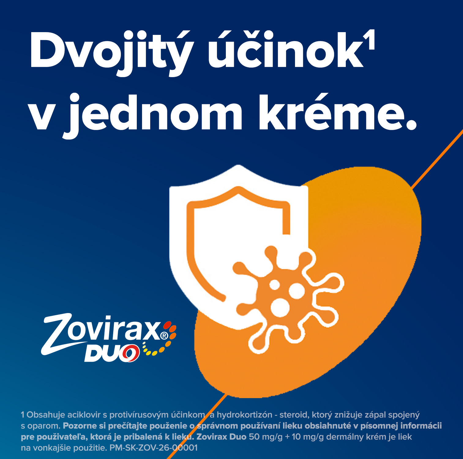 Zovirax DUO krém 2 g – Obrázok 4