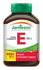 JAMIESON VITAMÍN E 400IU 120 kapsúl