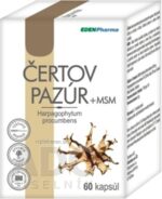 EDENPharma ČERTOV PAZÚR + MSM cps 1x60 ks