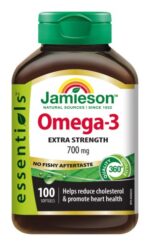 JAMIESON OMEGA-3 EXTRA 700 mg 100 kapsúl
