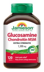 JAMIESON GLUKOZAMÍN CHONDROITÍN MSM 1300 mg 120 tabliet