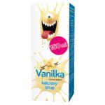 Kalciový sirup Vanilka 150 ml – Obrázok 3