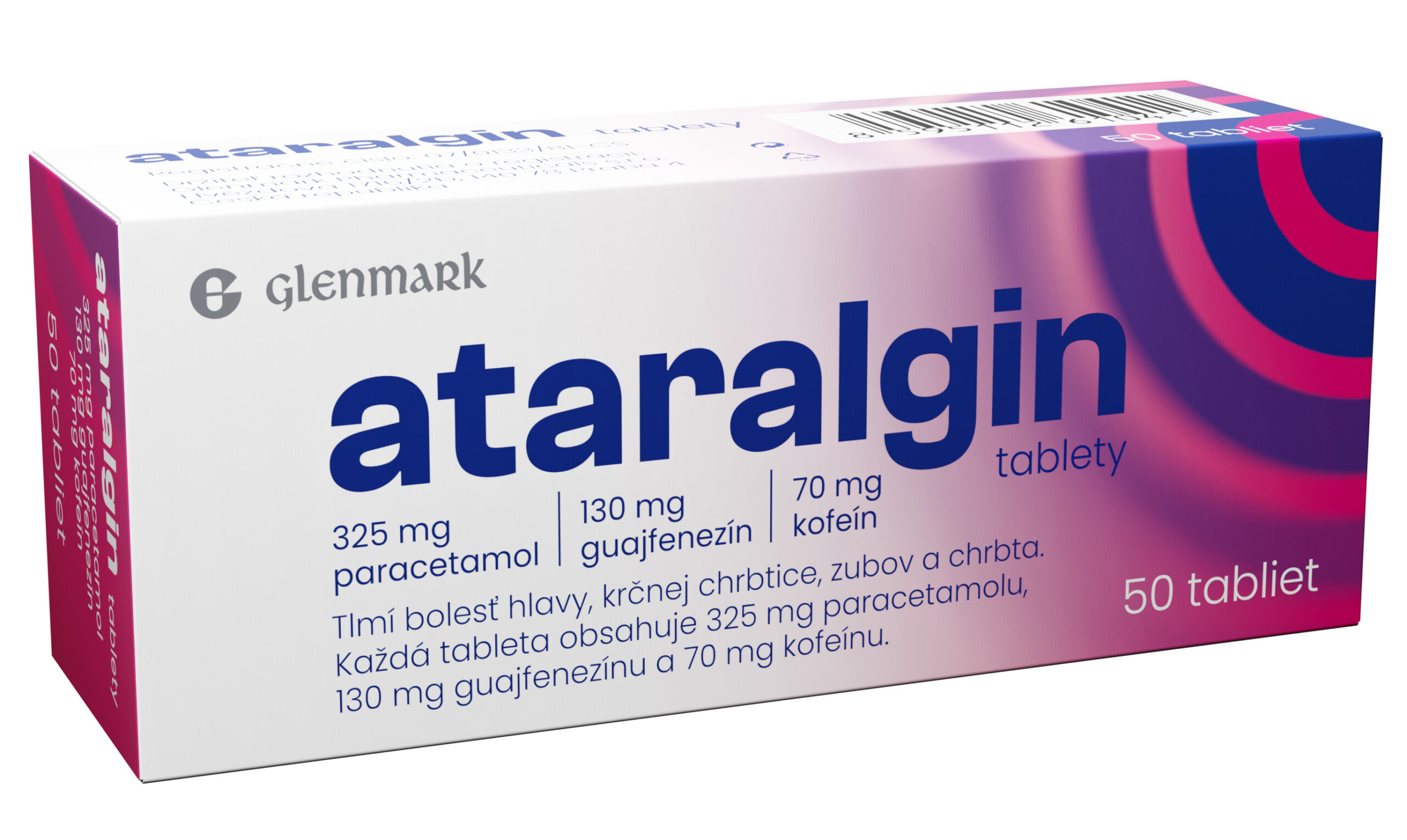 8595112610411 ATARALGIN 50 tabliet – Obrázok 1