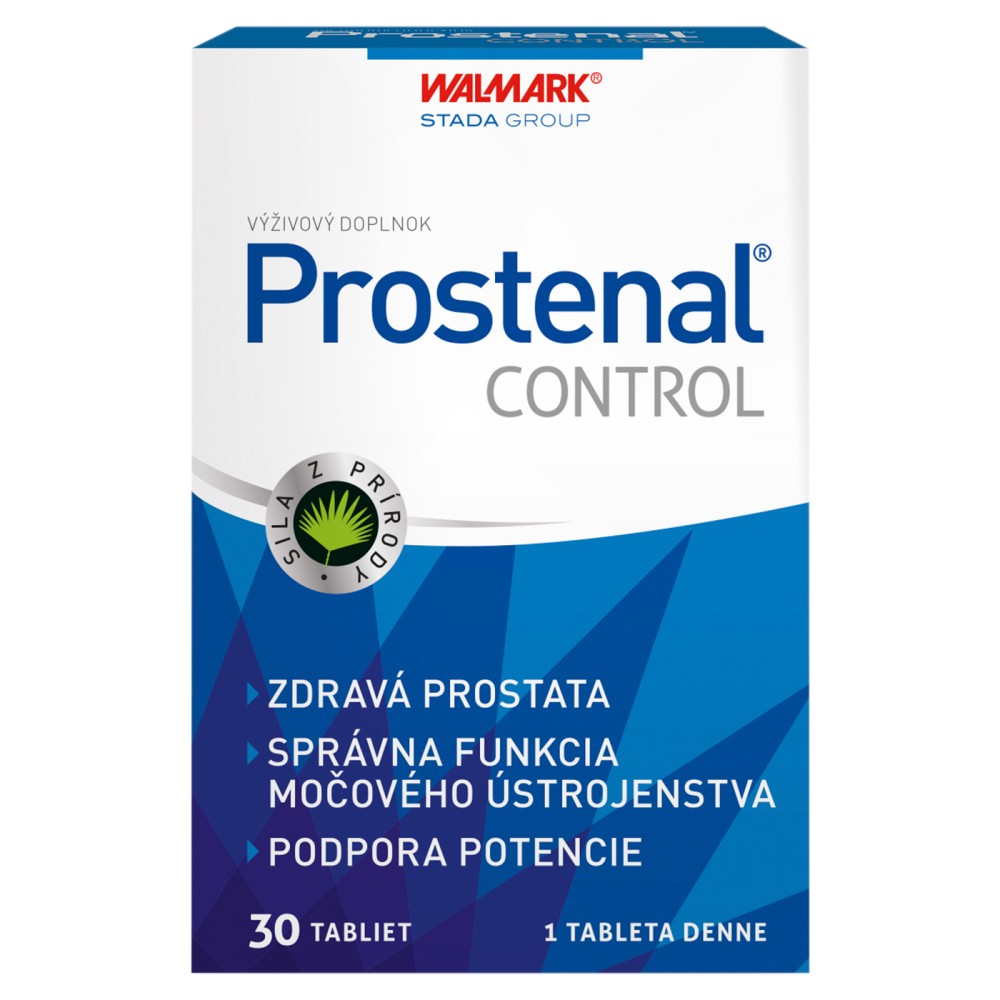 8596024013253_T1_Walmark_Prostenal_Control_výživový_doplnok_30_tabliet_31_5_g WALMARK Prostenal CONTROL 30 tabliet – Obrázok 1