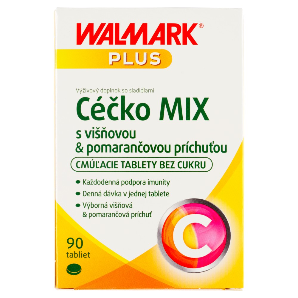 WALMARK Céčko MIX 90 tabliet – Obrázok 1