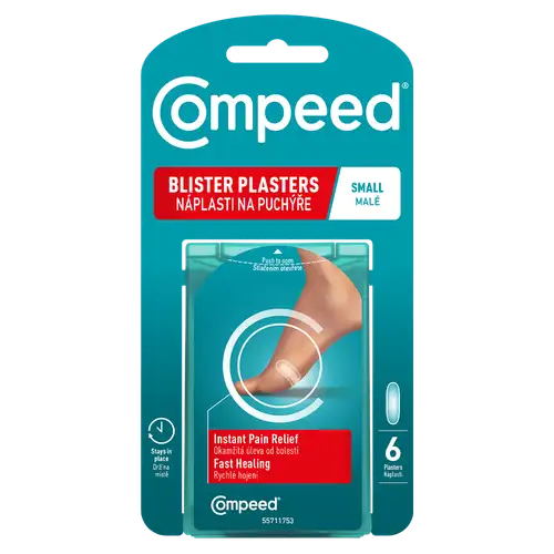 Compeed Náplasť na pľuzgiere MALÁ 6 ks – Obrázok 1