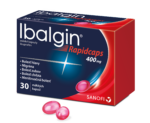 Ibalgin Rapidcaps 400 mg 30 kapsúl – Obrázok 2