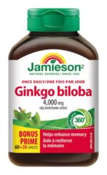 JAMIESON GINKGO BILOBA 90 tabliet