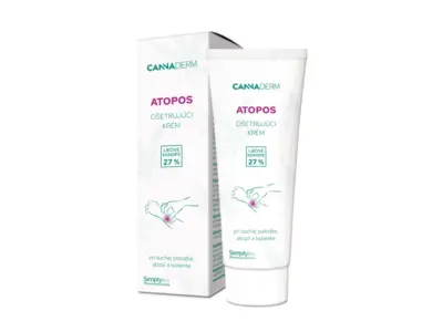 Cannaderm ATOPOS ošetrujúci krém na atopiu a psoriázu 75 g – Obrázok 2