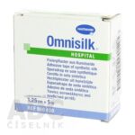 Omnisilk fixačná náplasť z umelého hodvábu na cievke (1,25 cm x 5 m) 1x1 ks