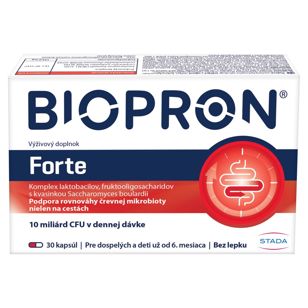 Biopron_Forte_výživový_doplnok_30_kapsúl_6_9_g_1_8596024012591 BIOPRON Forte 30 kapsúl – Obrázok 1