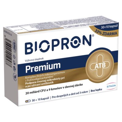 BIOPRON Premium 30+10 kapsúl – Obrázok 2