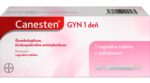 Canesten GYN 1 deň 500 mg 1 vaginálna tableta