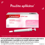 Canesten GYN 1 deň 500 mg 1 vaginálna tableta – Obrázok 3