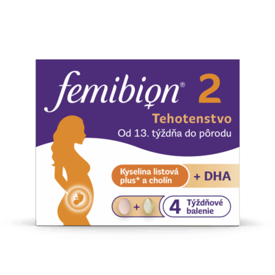 Femibion 2 Tehotenstvo 28 tabliet + 28 kapsúl – Obrázok 2