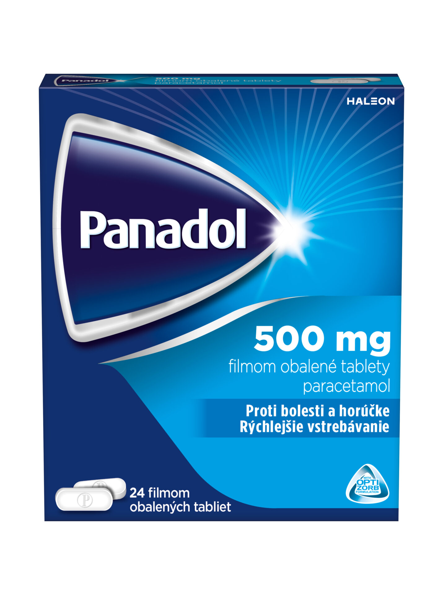 Panadol_500_mg_24_tablet_SK_TV_F Panadol 500 mg 24 tabliet – Obrázok 1