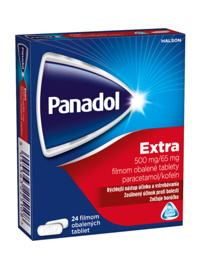 Panadol Extra 500 mg/65 mg 24 tabliet – Obrázok 2