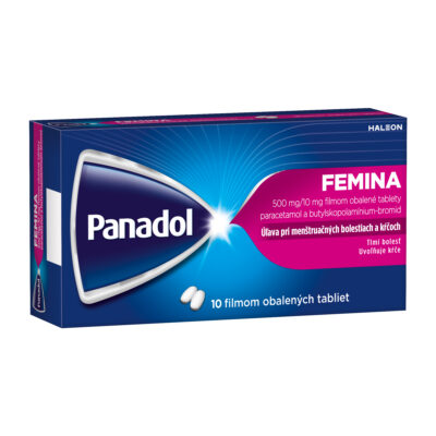 Panadol FEMINA 10 tabliet – Obrázok 2